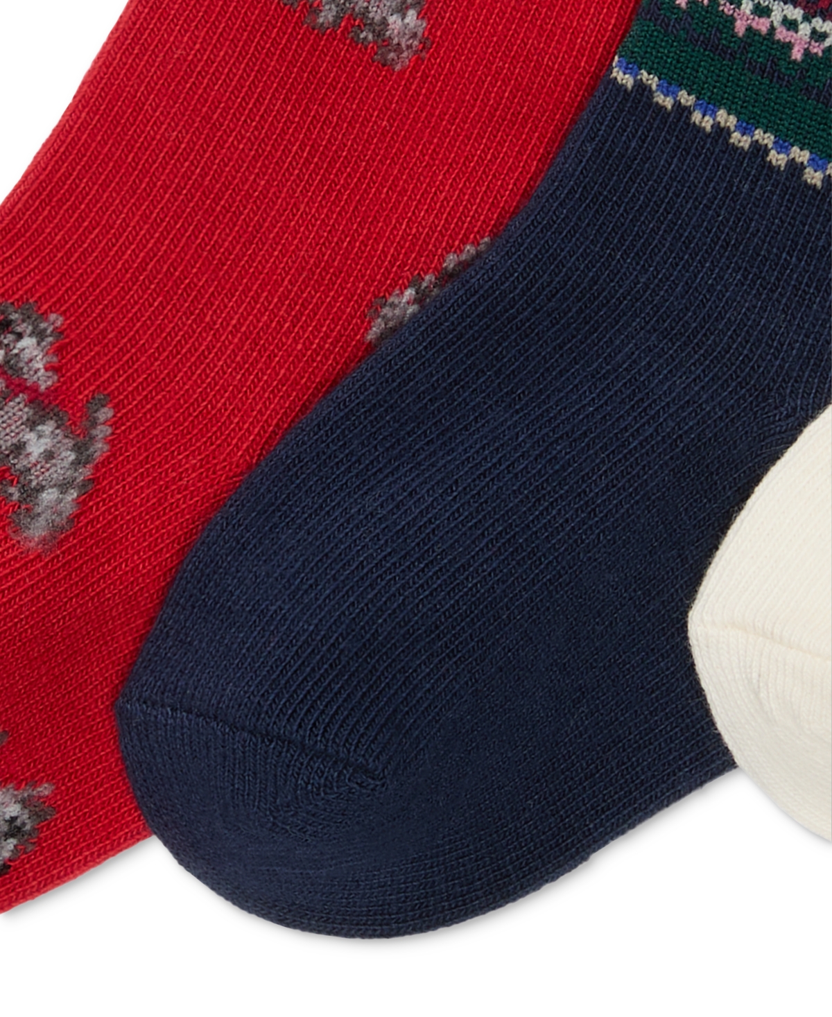 Polo Ralph Lauren Baby 3-pk. Scottie Dog Socks In Multi