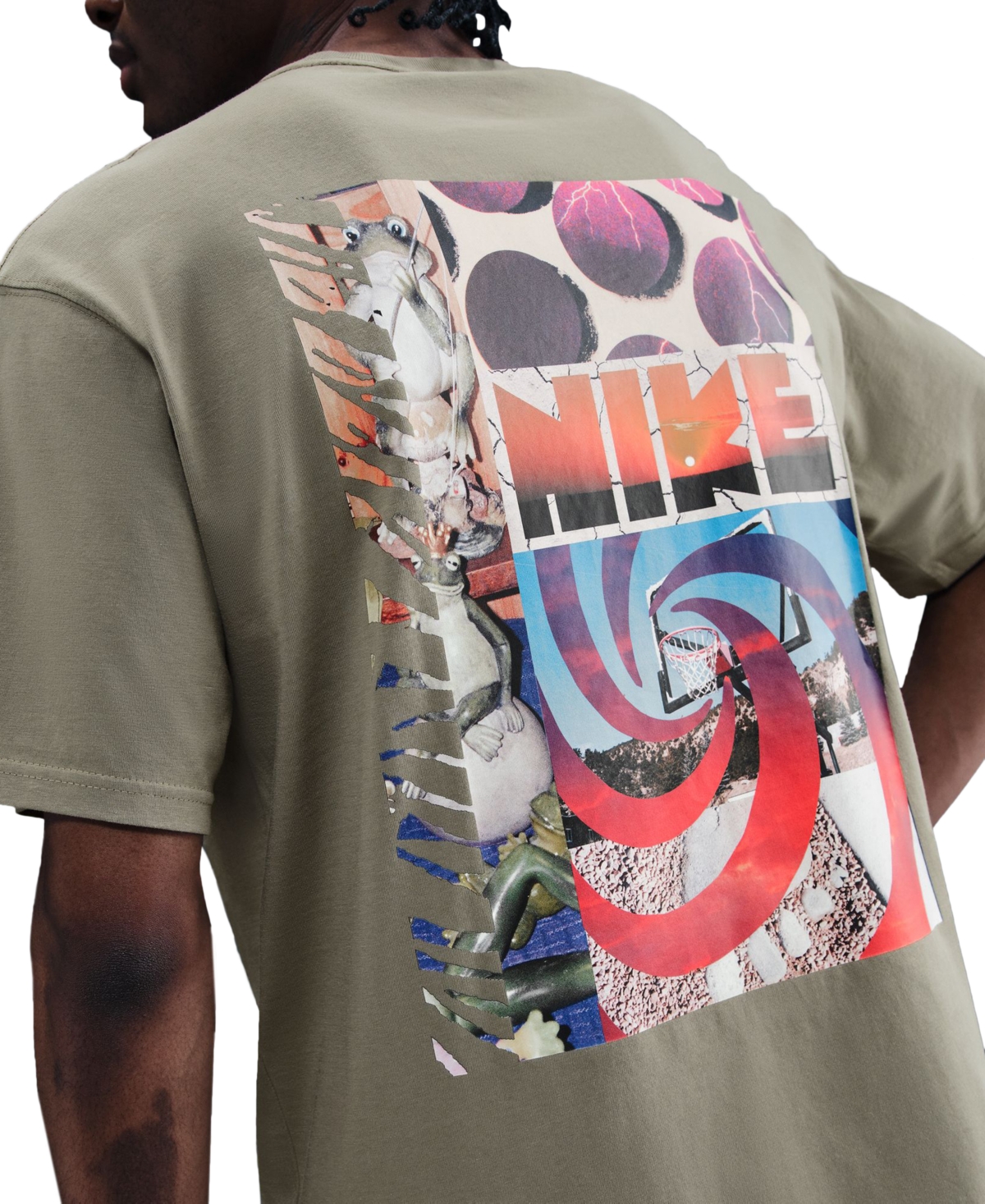 Nike Men's Sportswear Max90 Loose-fit Graphic T-shirt In Multi