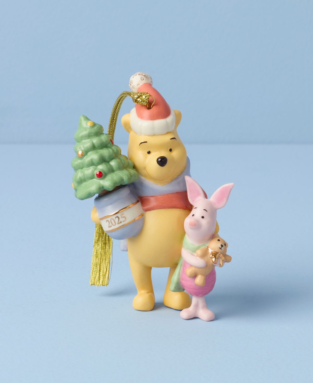Lenox 2025 Winnie The Pooh & Piglet Ornament In Multi