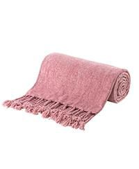 Fringe Tassels Chenille Throw, 50" x 60"