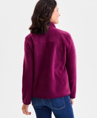 Women's Polar Fleece Jacket, Created for Macy's 