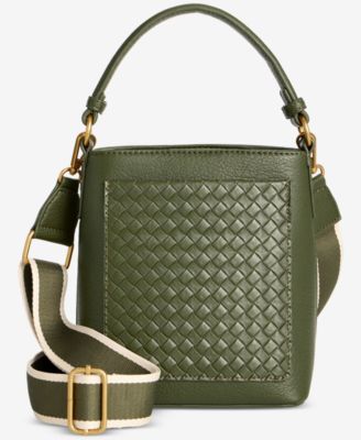 Style & Co - Mini Woven Bucket Bag