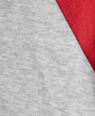 Baby Boys Colorblocked Raglan-Sleeve Bodysuits, 4 Pack