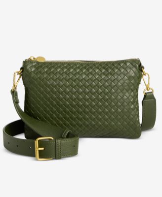 Style & Co - Woven Double Compartment Crossbody