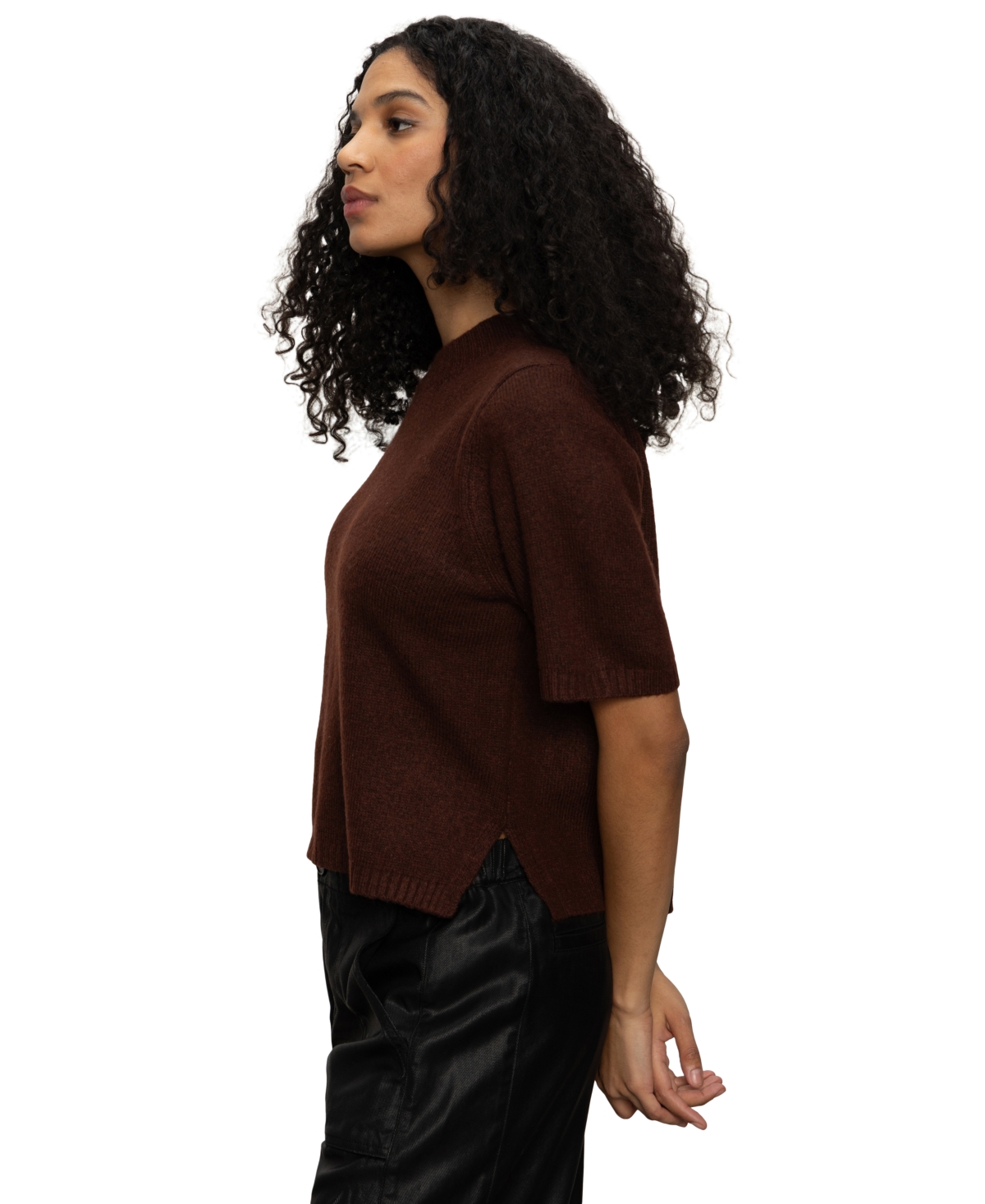 Sanctuary Women's Perfect Cotton Short-sleeve Sweater