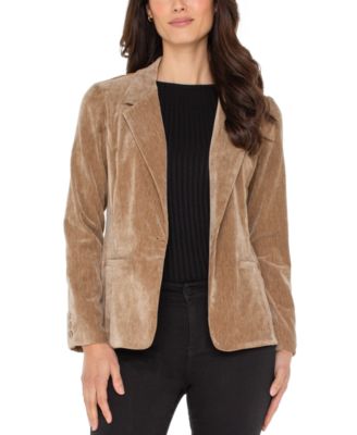 Liverpool Los Angeles - Women's Textured Velvet Blazer