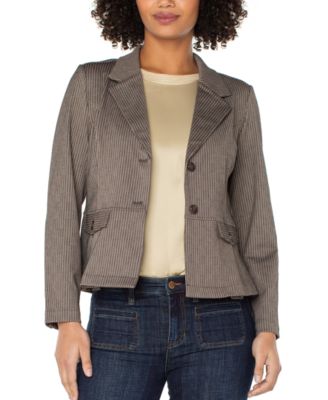 Liverpool Los Angeles - Women's Peplum Blazer