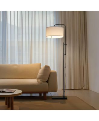 Leo 72" LED Modern Standing Floor Lamp with Adjustable Height