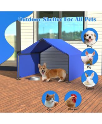 Dog Shade Shelter - Waterproof Sun Protection Blue