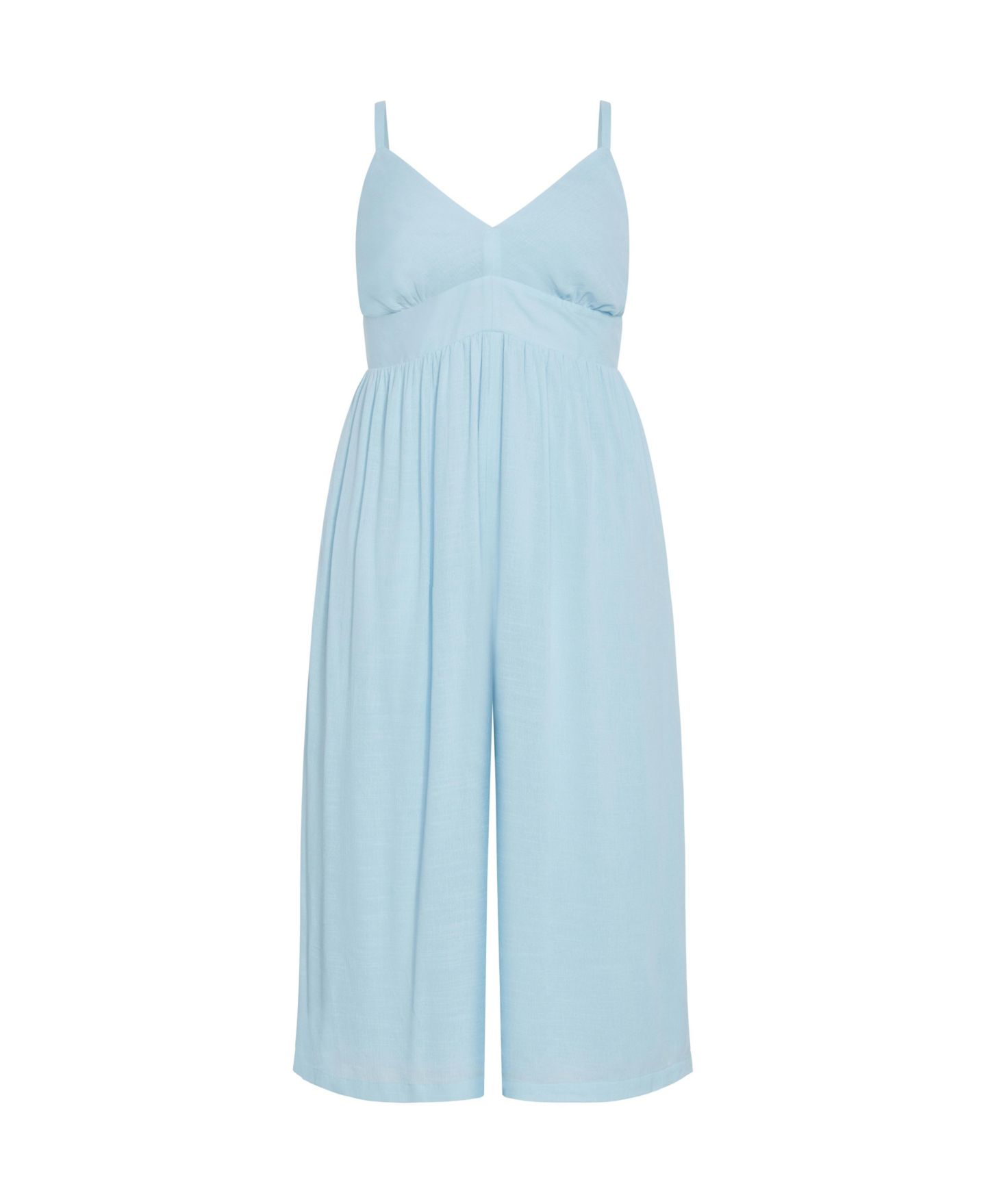 Женский комбинезон CITY CHIC Plus Size Lara Jumpsuit, цвет: Синий — фото 3