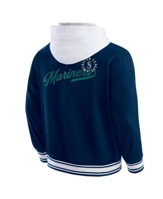 Darius Rucker Collection by Men's Navy Seattle Mariners Full-Snap Jacket