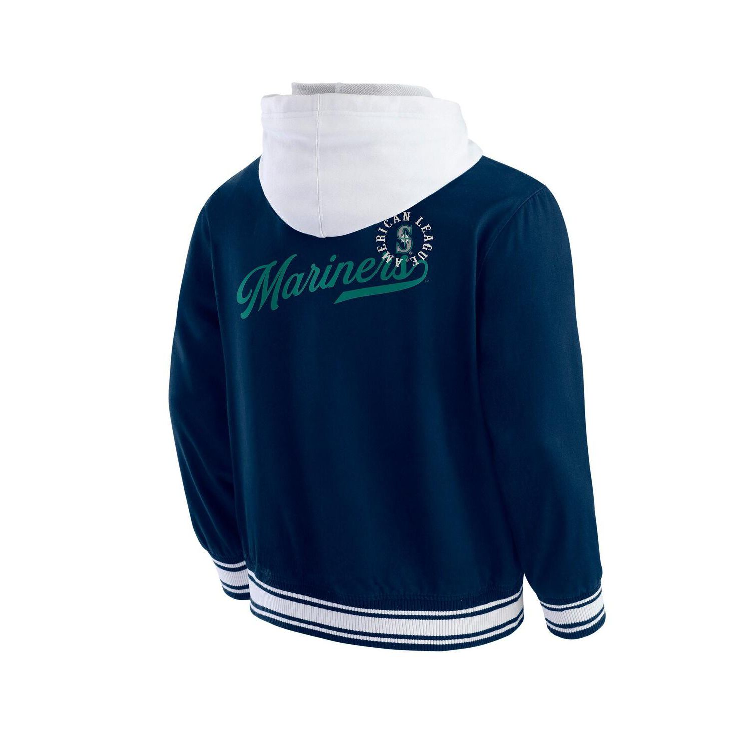 Darius Rucker Collection by Men's Navy Seattle Mariners Full-Snap Jacket