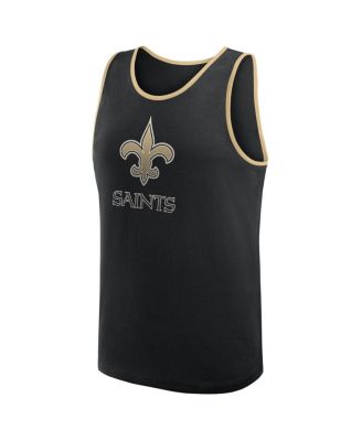 Men's Black New Orleans Saints Unmatched Success Tank Top