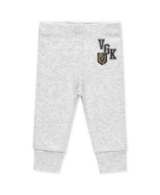 Baby Boys and Girls 3-Piece Vegas Golden Knights Turn Me Around Bodysuits and Pants Set