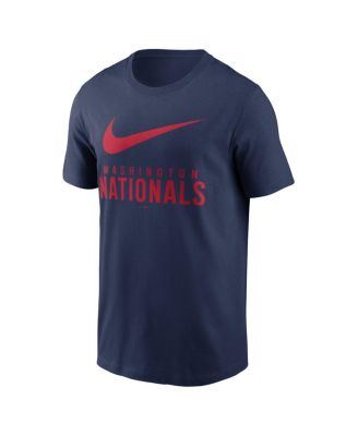 Men's Navy Washington Nationals Swoosh T-Shirt