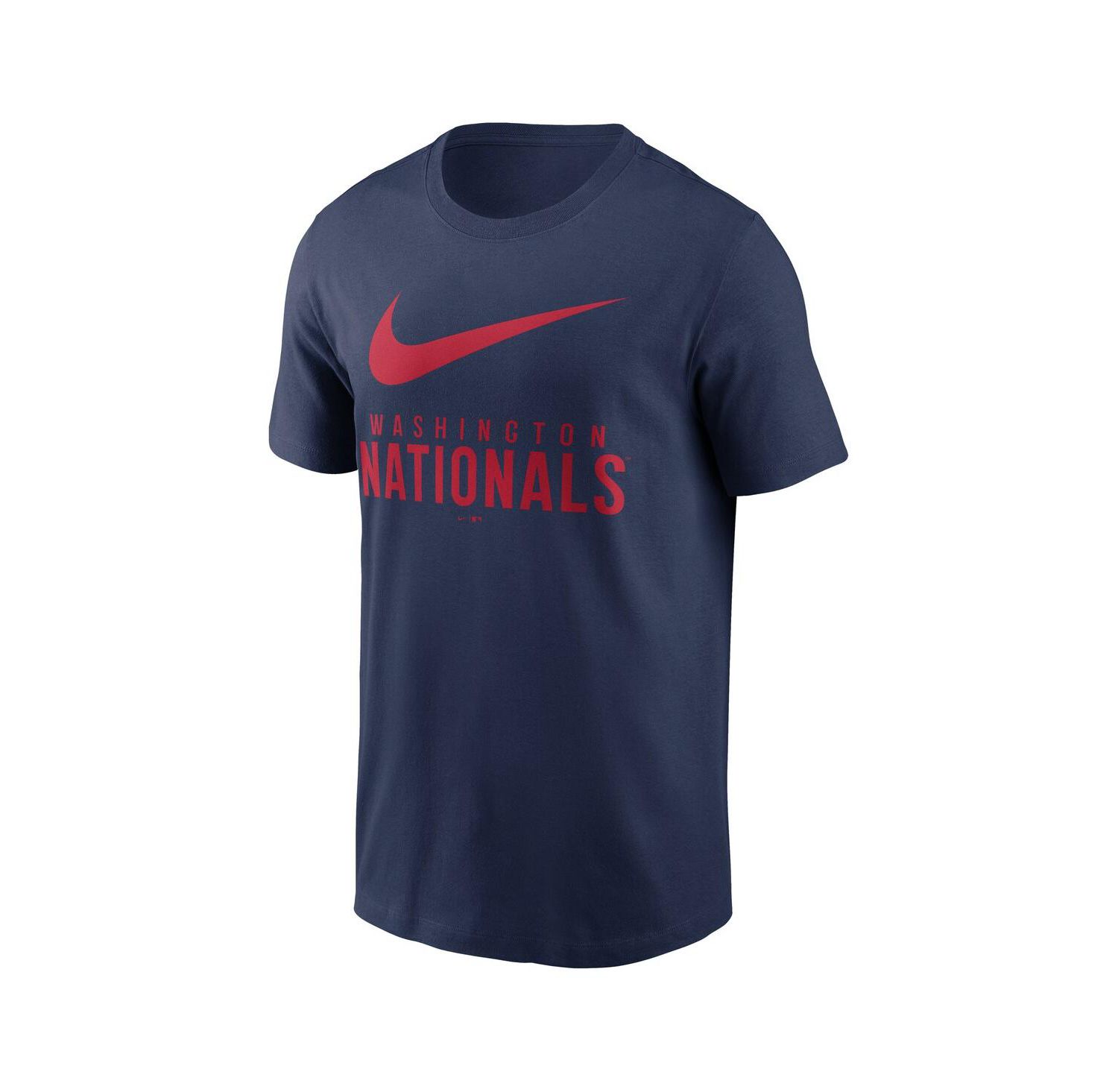 Men's Navy Washington Nationals Swoosh T-Shirt