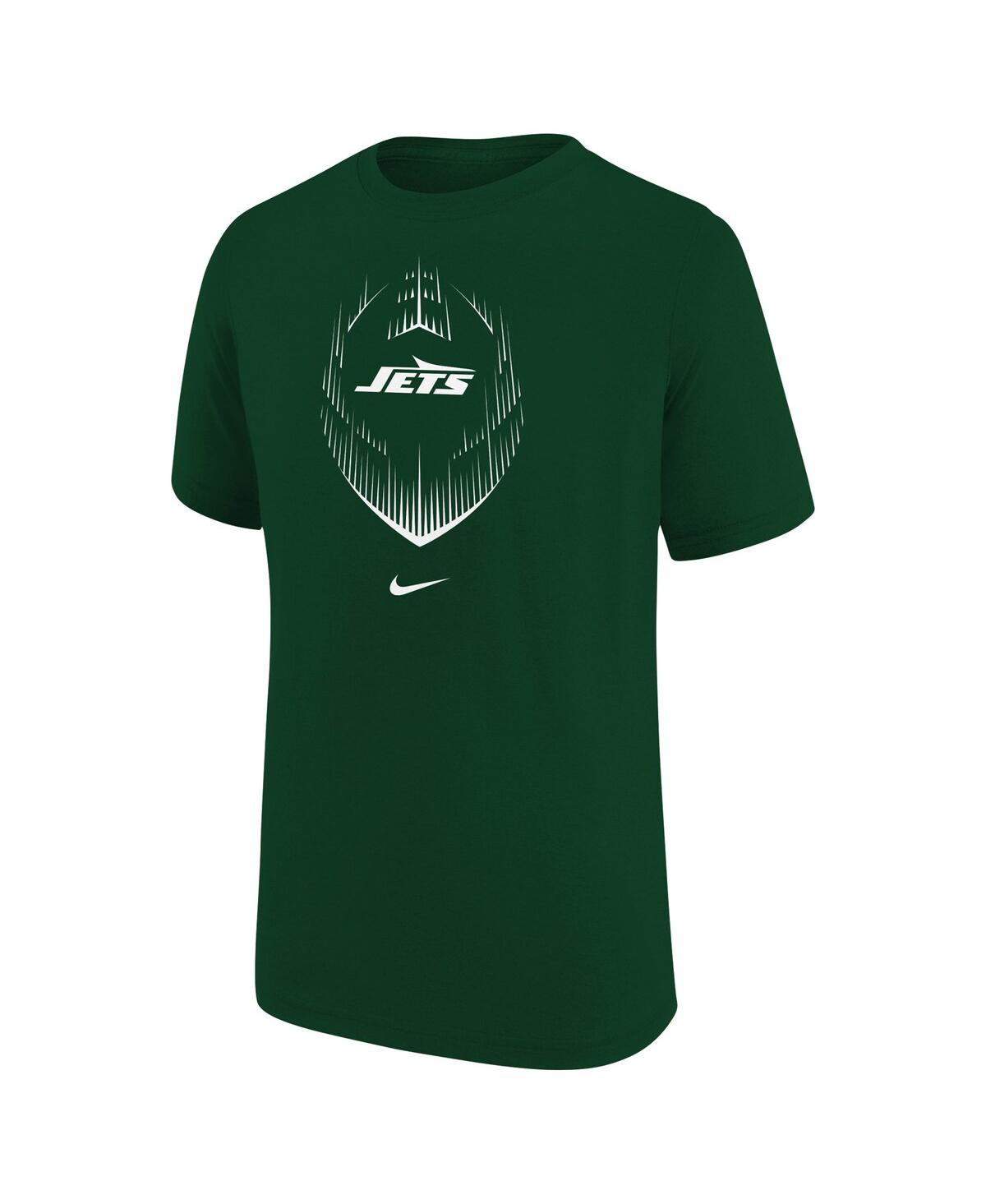 Nike Big Boys And Girls Green New York Jets Legend Icon T-shirt In Green
