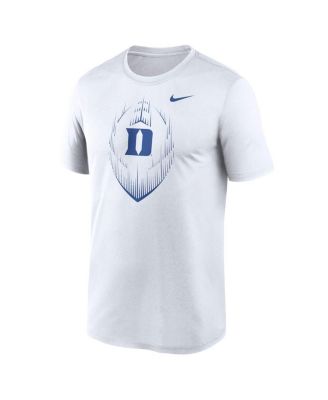 Men's White Duke Blue Devils Primetime Legend Icon Performance T-Shirt