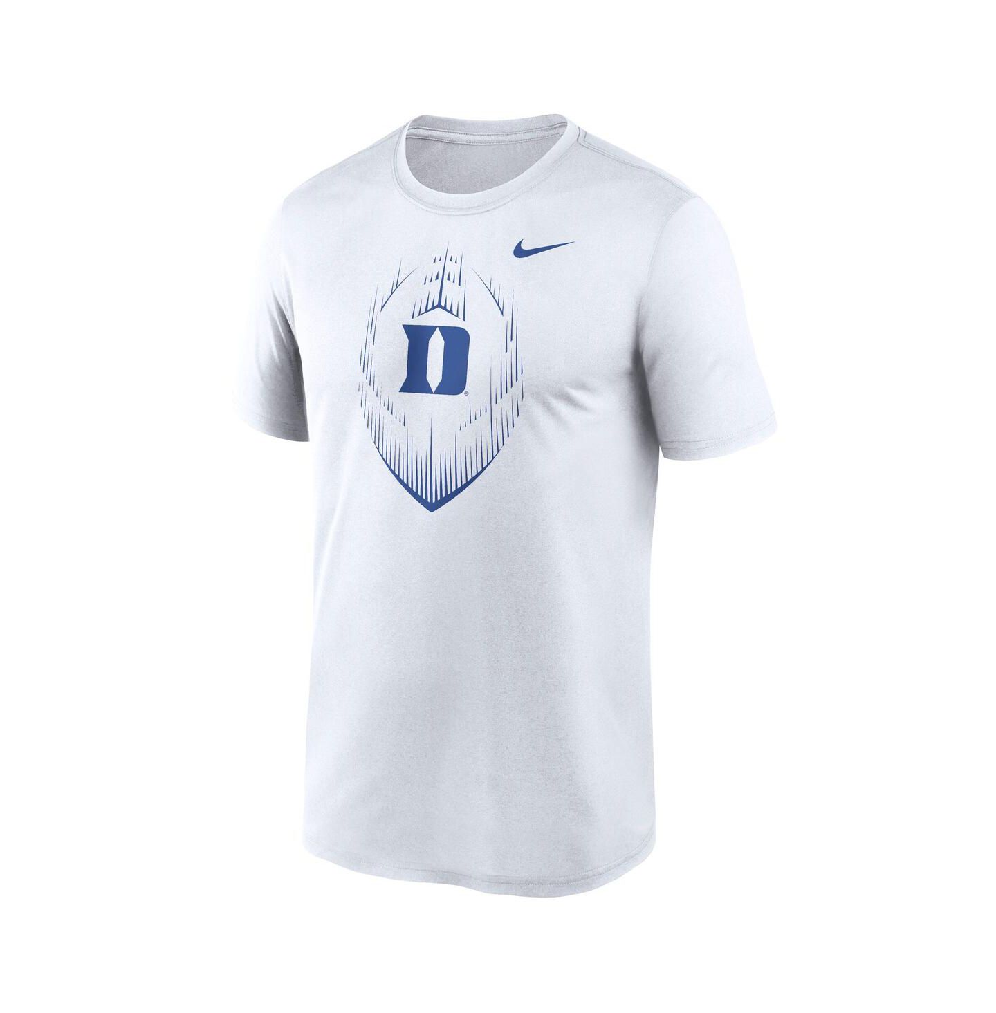 Мужская футболка Nike White Duke Blue Devils Primetime Legend Icon Performance — фото 3