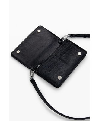 Women's Large convertible checkered wallet