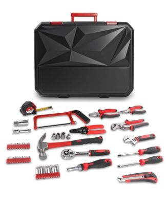 328-Piece Household Hand Tool Set with Storage Case &amp;#x2013; All-in-One Repair Kit for Home, Garage, Car, and Office Use