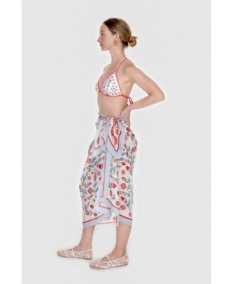 Women's Beach Sarong Wrap - Flower Garden