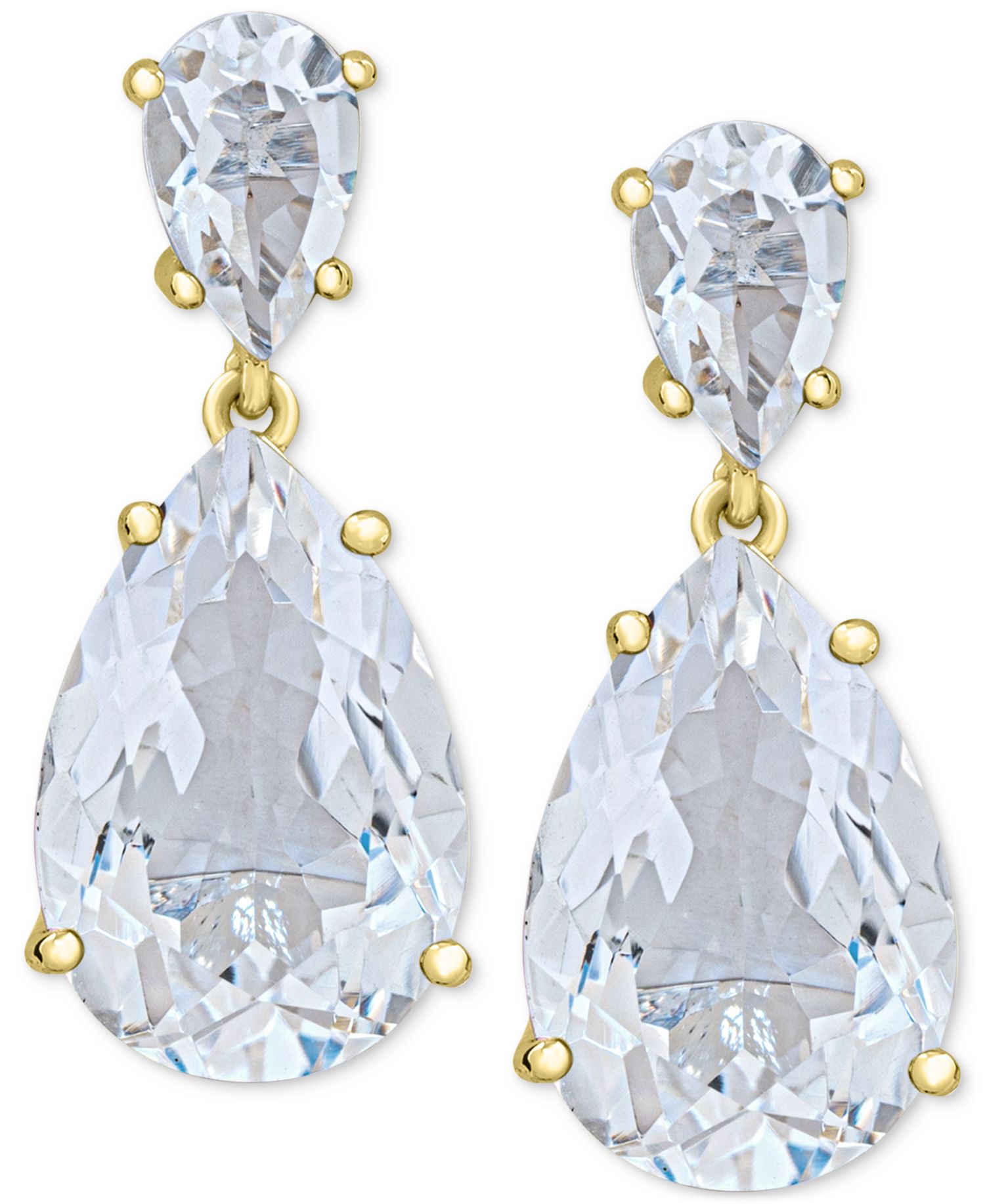 Women's Drop Earrings in Sterling Silver