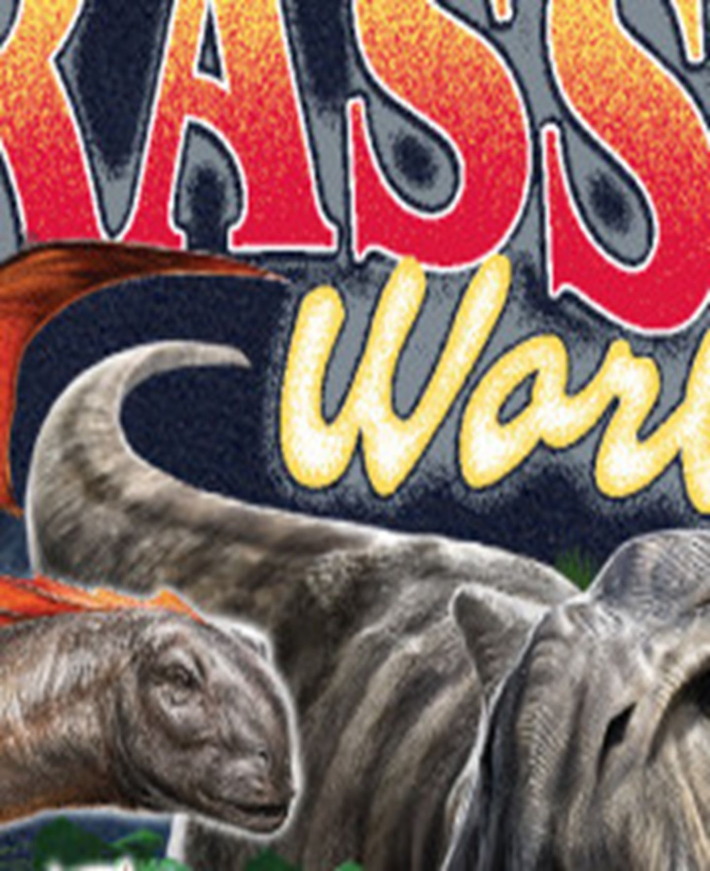 Мужская футболка AIRWAVES Jurassic World Rebirth Predators Graphic, цвет: Синий — фото 3