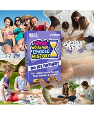What Would You Choose - Family Card Game for Kids Ages 6-8