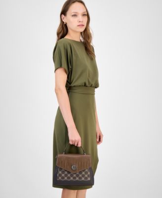 Small Monogram Top Handle Crossbody, Macy's Exclusive