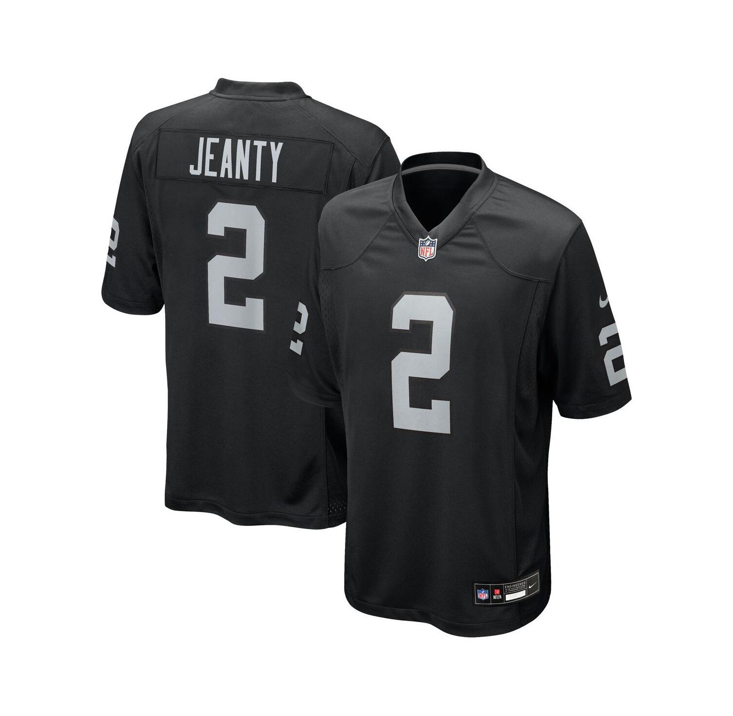 Big Boys and Girls Ashton Jeanty Black Las Vegas Raiders Game Jersey