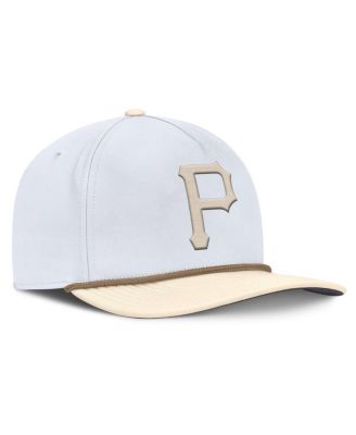 Men's White/Cream Pittsburgh Pirates Pro Performance Snapback Hat