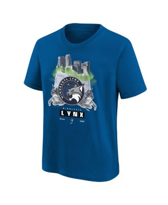 Big Boys and Girls Blue Minnesota Lynx Original Content T-Shirt