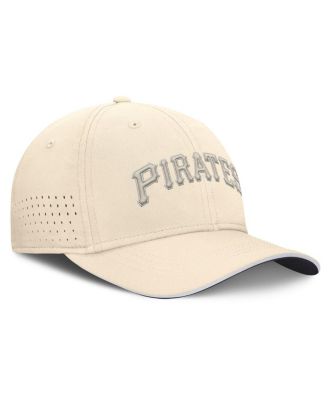 Men's Cream Pittsburgh Pirates Rise Performance Flex Hat