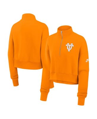 Nike - Women's Tennessee Orange Tennessee Volunteers Legacy Elevated Logo Half-Zip Sweatshirt