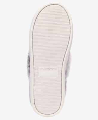 Women's Faux-Fur-Lined Slippers, Macy's Exclusive