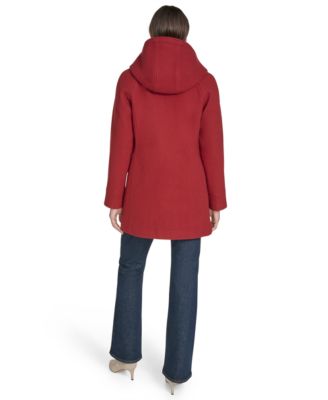 Women's Hooded Button-Front Coat, Created for Macy's