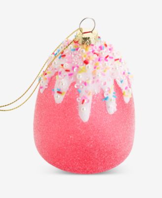 Sugar Plum Glass Gumdrop Ornament, Macy's Exclusive