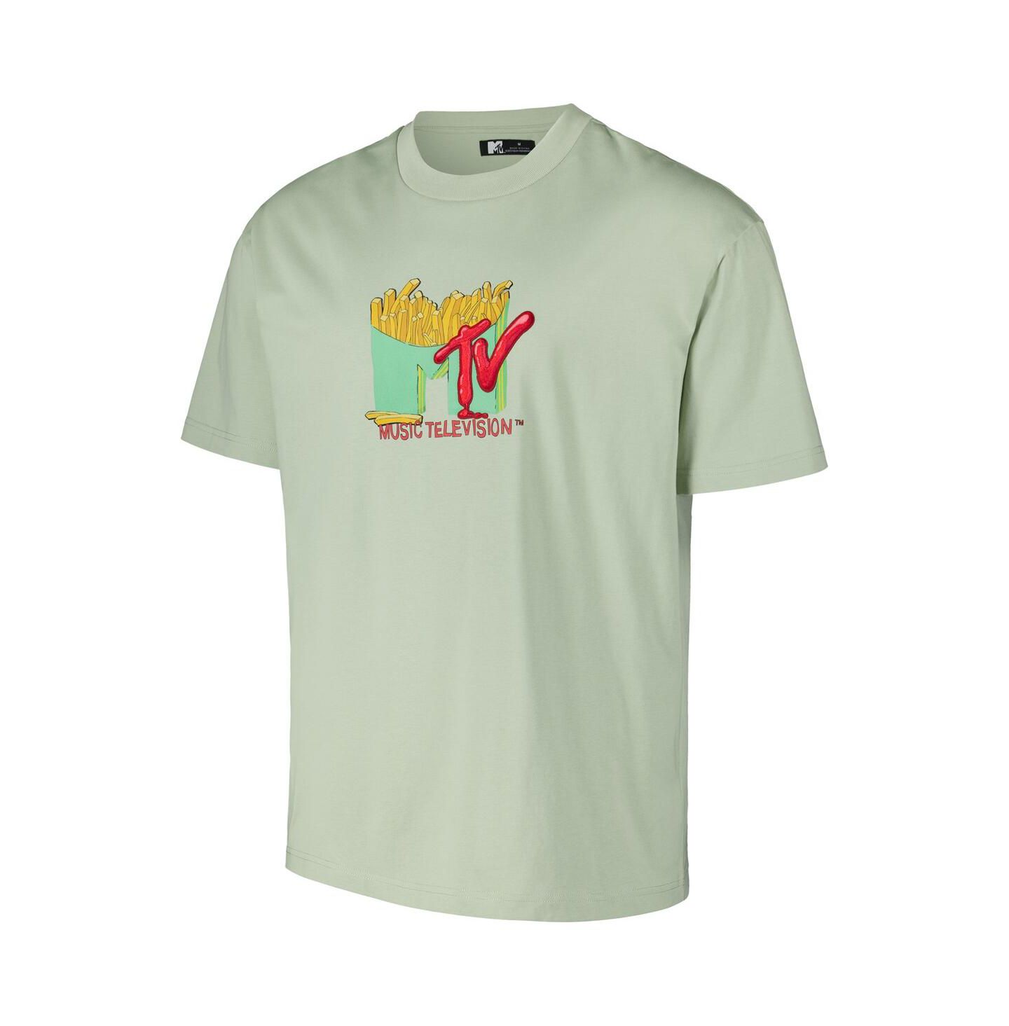 Мужская футболка Freeze Max Green MTV French Fry Loose Fit — фото 2