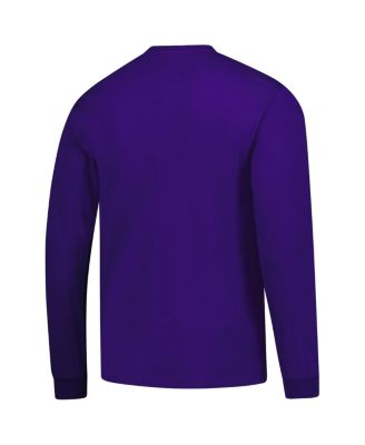 Men's Purple Northwestern Wildcats Logo Long Sleeve T-Shirt