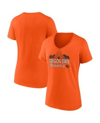 Fanatics - Women's Orange Oregon State Beavers Fundamentals Region Draw T-Shirt