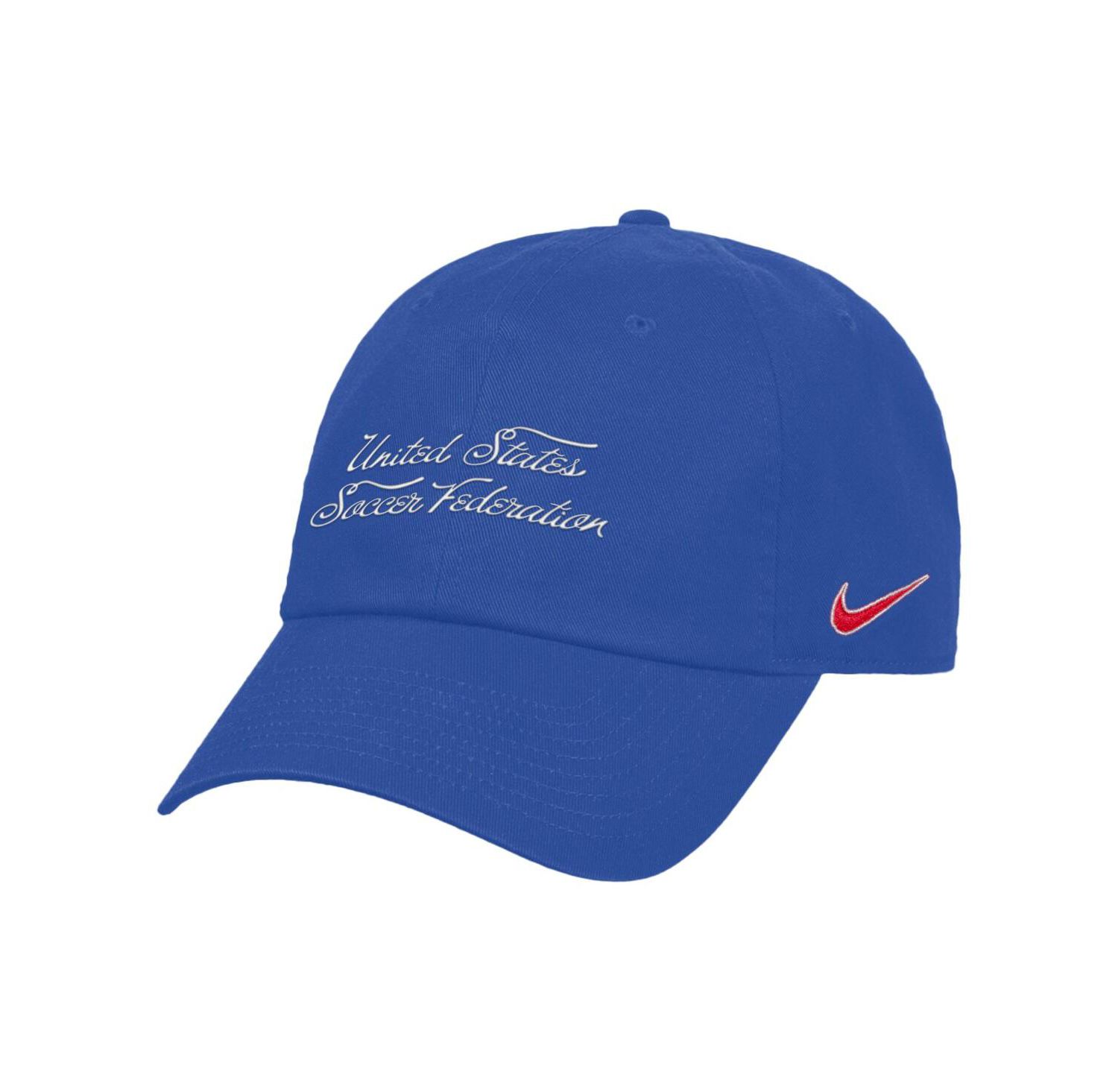 Men's and Women's Royal USWNT Club Adjustable Hat