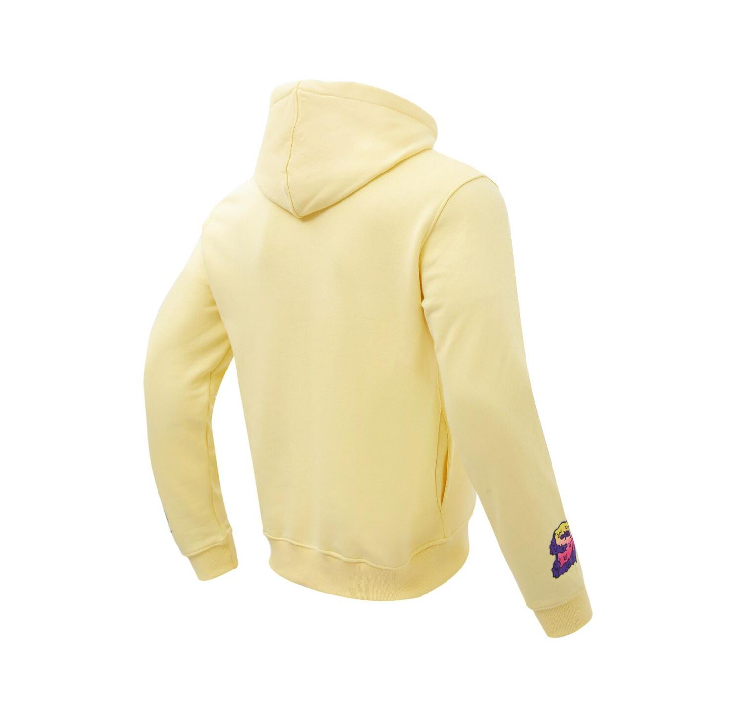 Men's Yellow SpongeBob SquarePants Krabby Patty Pullover Hoodie