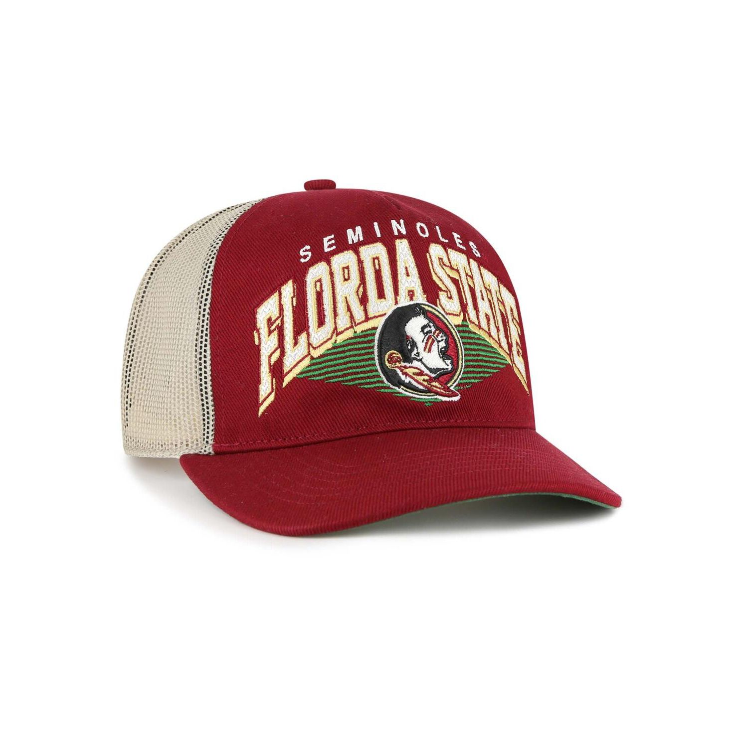 Men's Garnet Florida State Seminoles Pomona Mesh Hitch Adjustable Trucker Hat