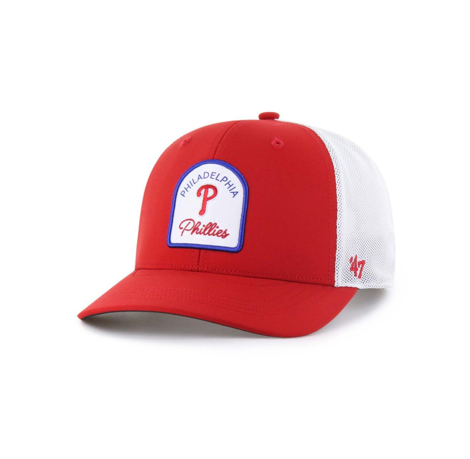 Men's Red Philadelphia Phillies Gimmie Golf Trucker Adjustable Hat