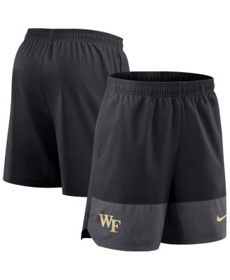 Nike - Men's Black Wake Forest Demon Deacons 2025 Sideline Performance Shorts
