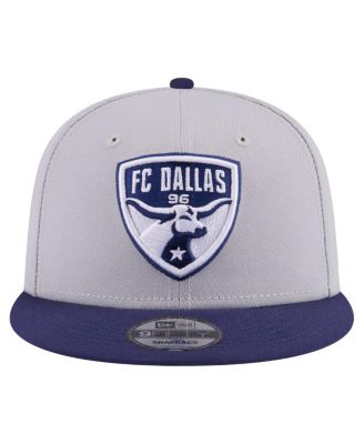 Men's Gray FC Dallas Color Pack Two-Tone 9FIFTY Snapback Hat