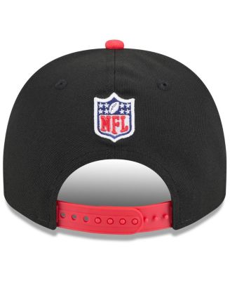 Big Boys and Girls Black/Red Kansas City Chiefs 2025 NFL Draft A-Frame 9FIFTY Snapback Hat