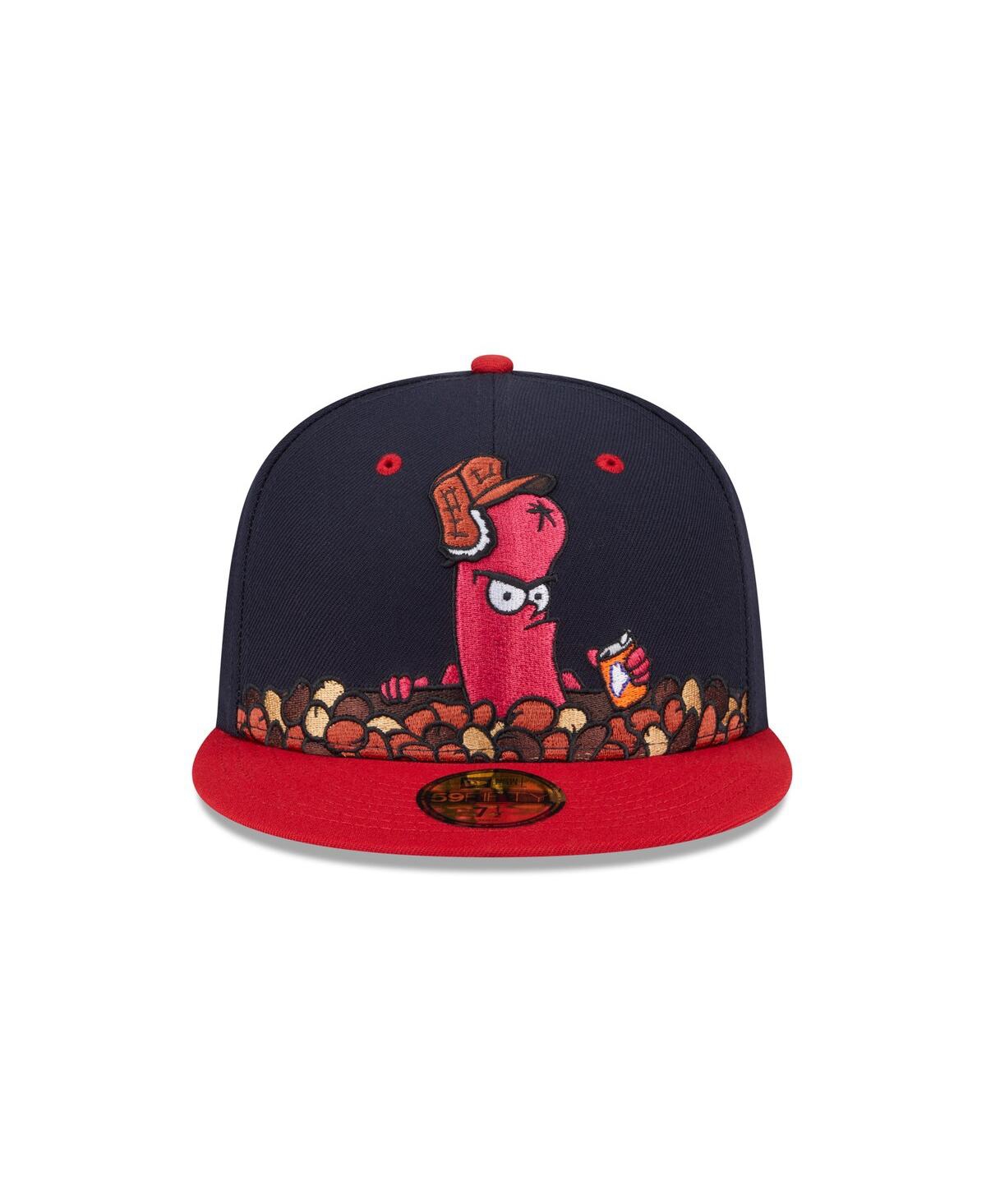 New Era Men's Navy Portland Sea Dogs Theme Nights 59FIFTY Fitted Hat