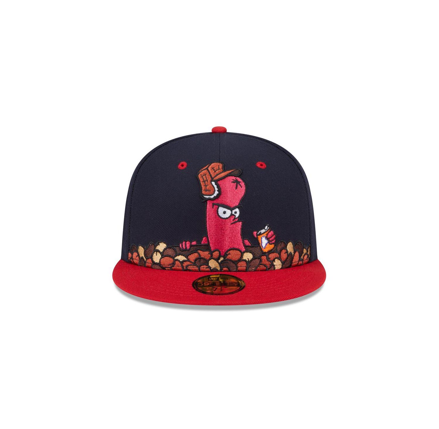 Men's Navy Portland Sea Dogs Theme Nights 59FIFTY Fitted Hat